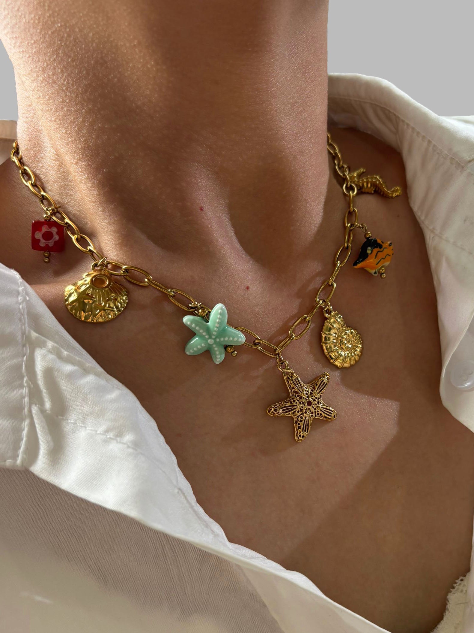 Oceana Charm Necklace