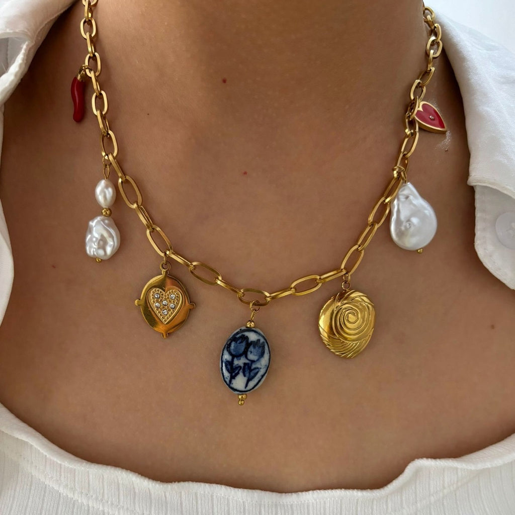 Amalfi Charm Necklace