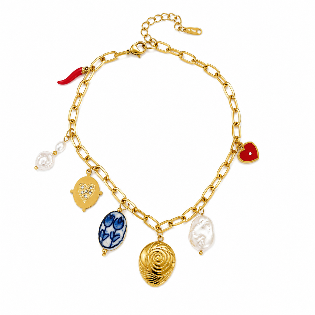 Amalfi Charm Necklace