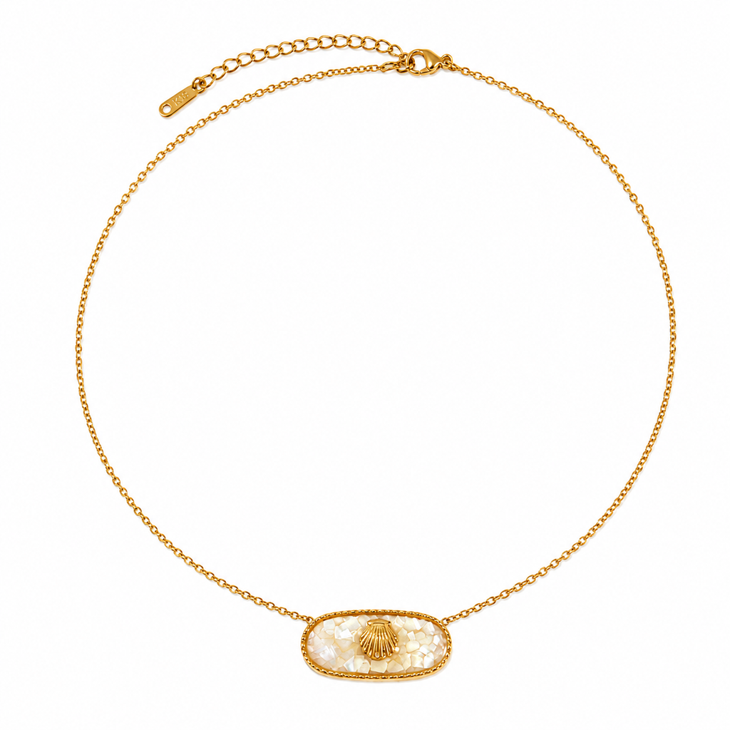 Gold Shell Necklace