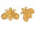 Bee Gold Earrings