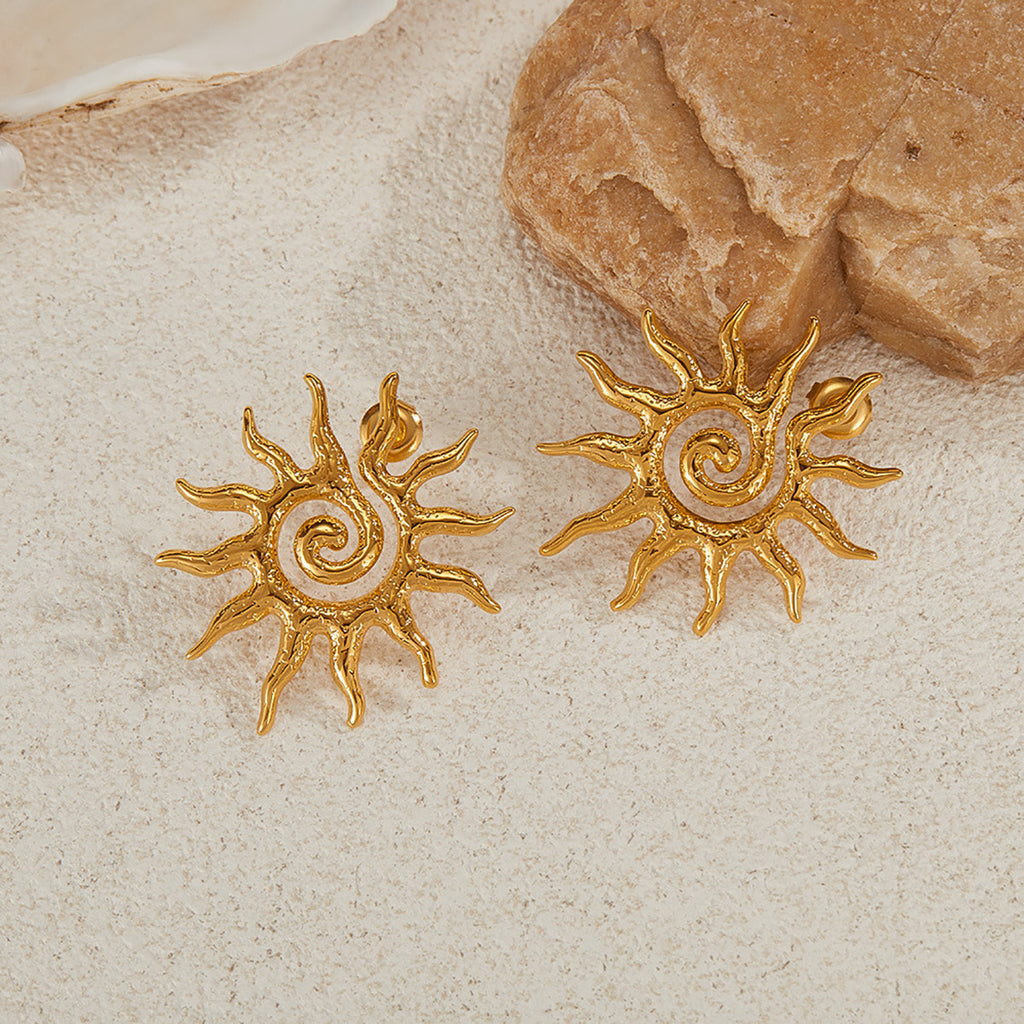 Artistic Sun Earrings