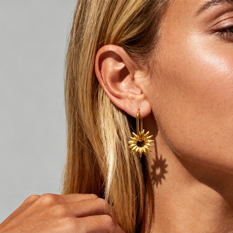 Sunflower Earrings