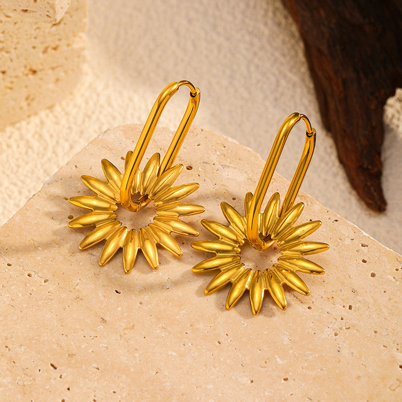 Sunflower Earrings